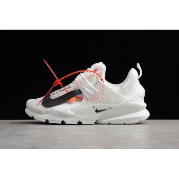 Custom Off-White x Nike Sock Dart In White 819686-058 Shoes